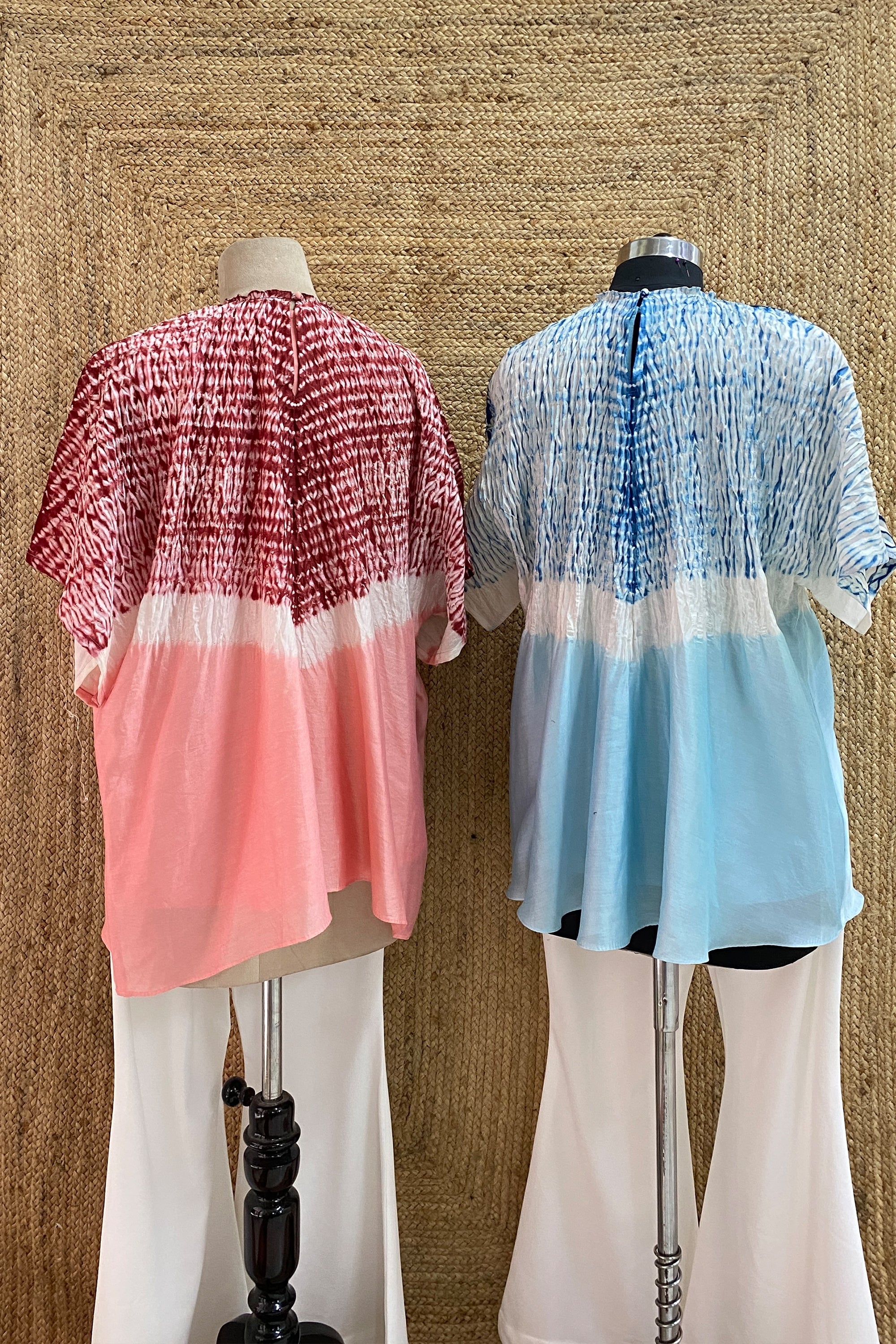 Shibbori Colour Block Co-ord Set