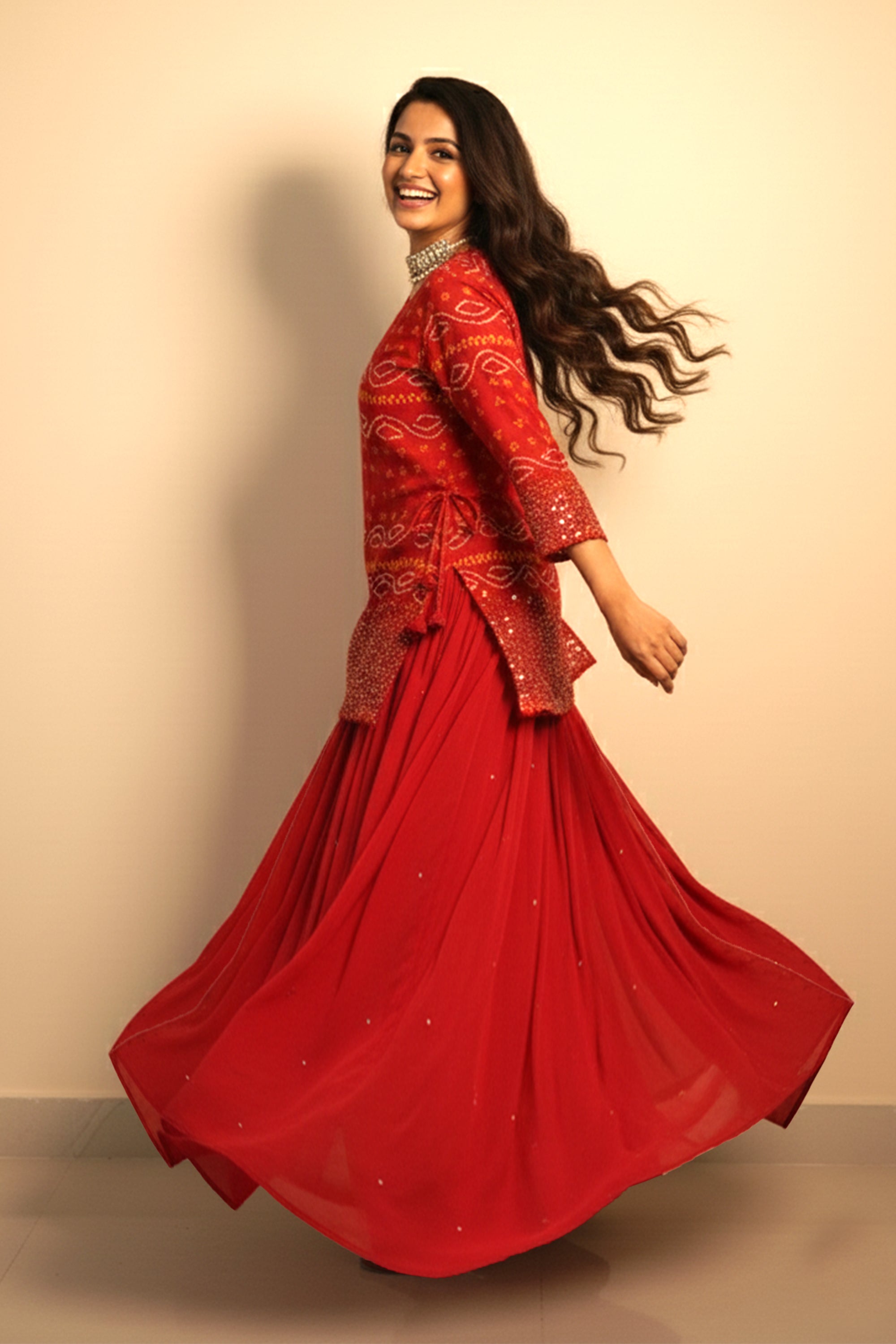 Alia with Skirt