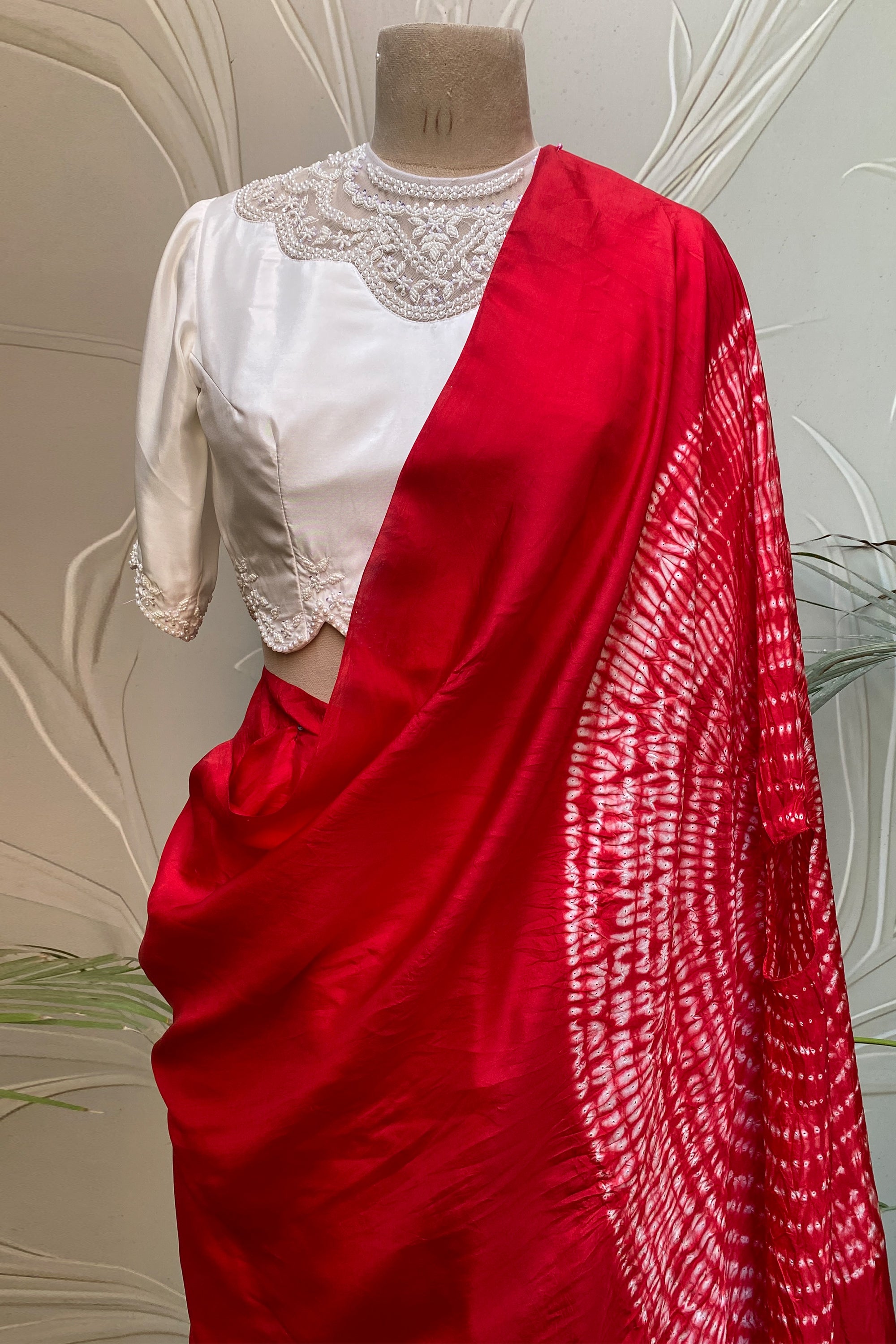 Shibbori Saree