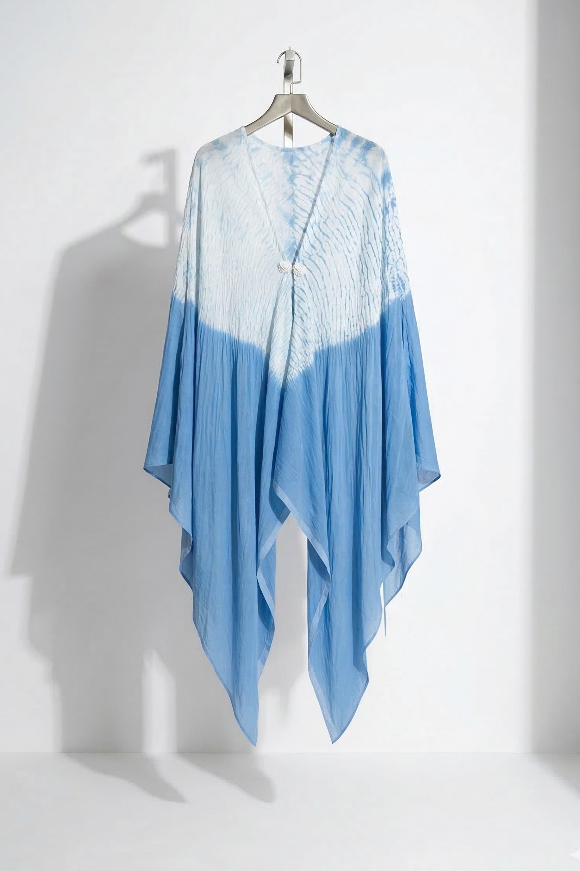 Shibbori waist panel top