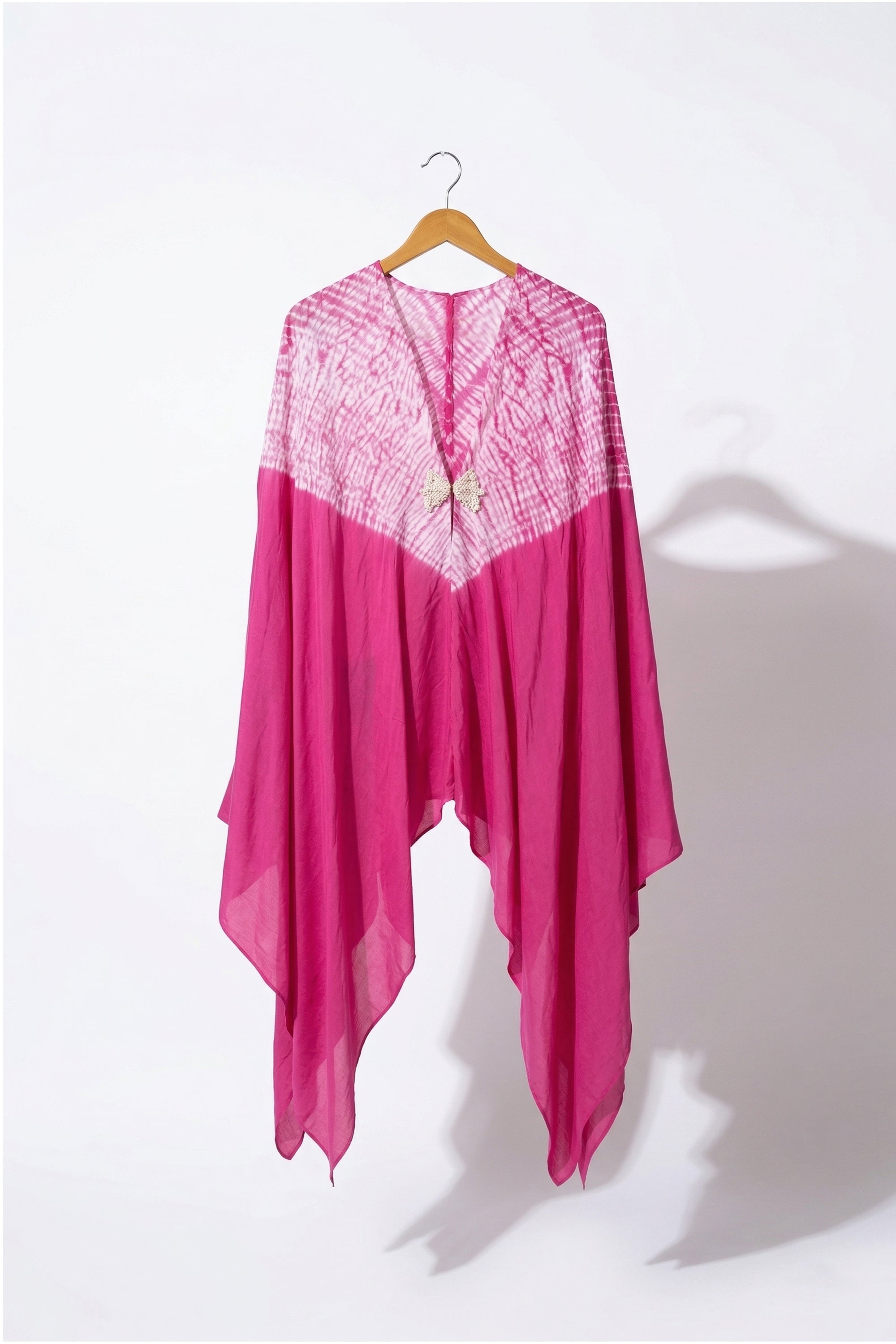 Shibbori waist panel top