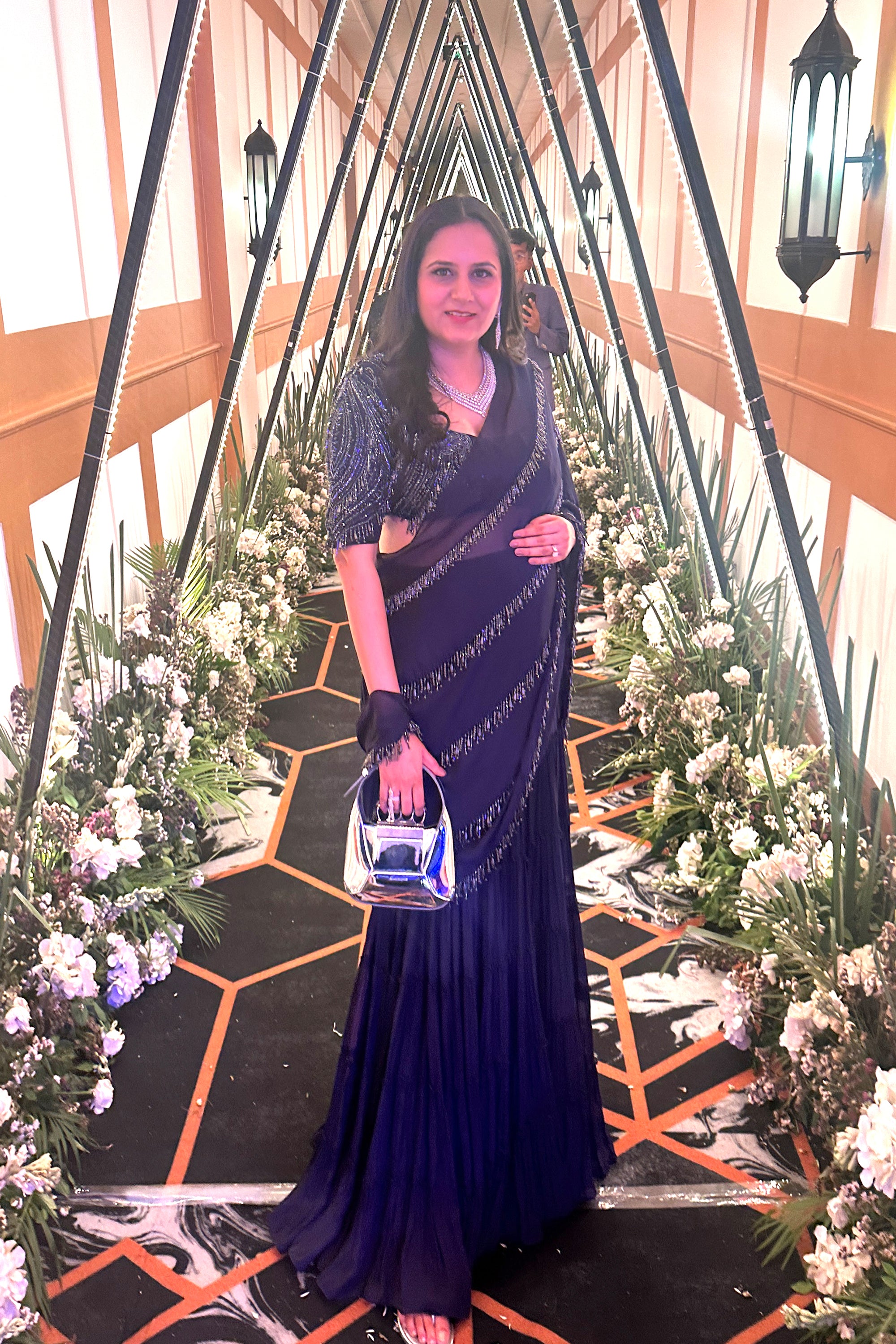 Tiered Saree