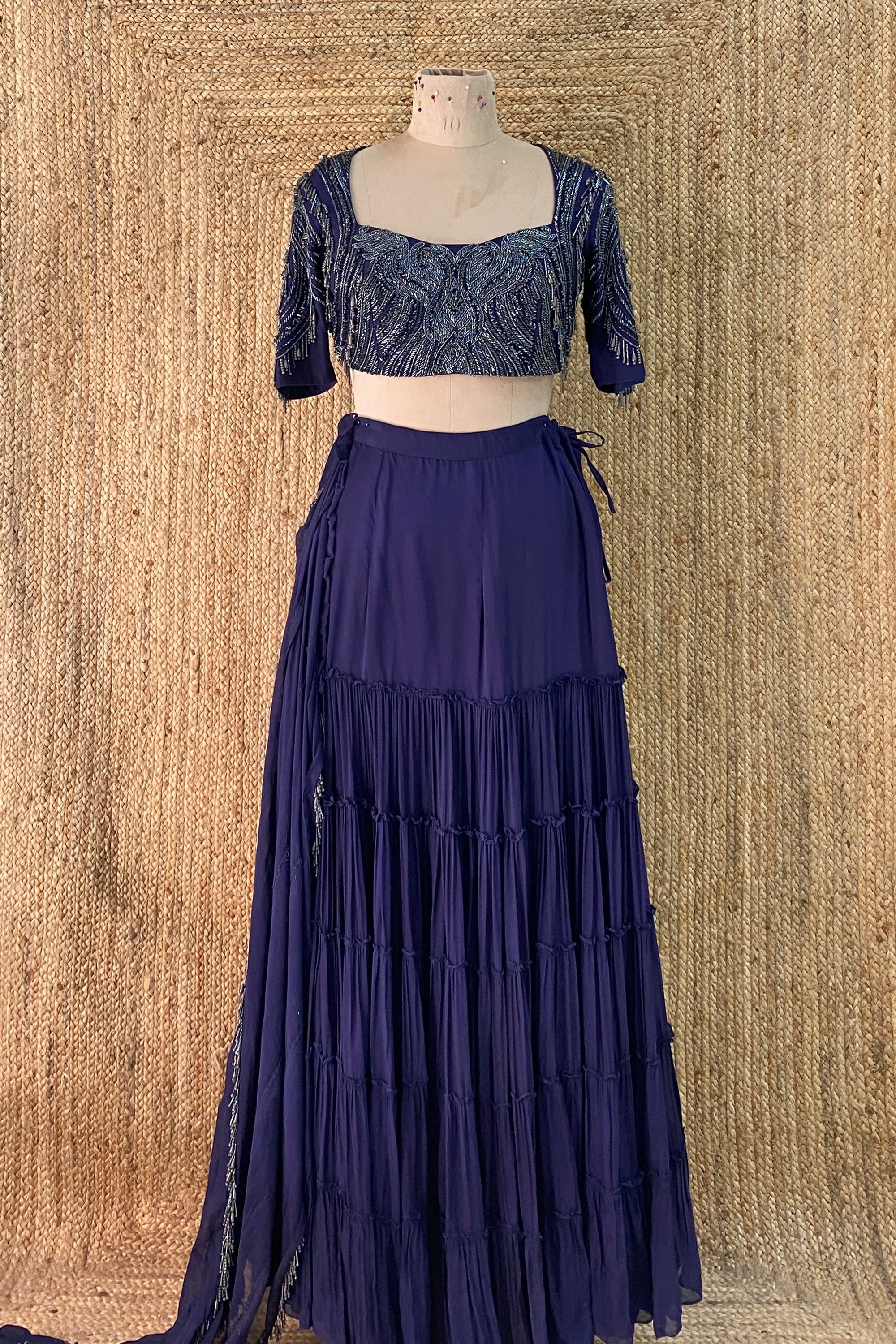 Tiered Saree