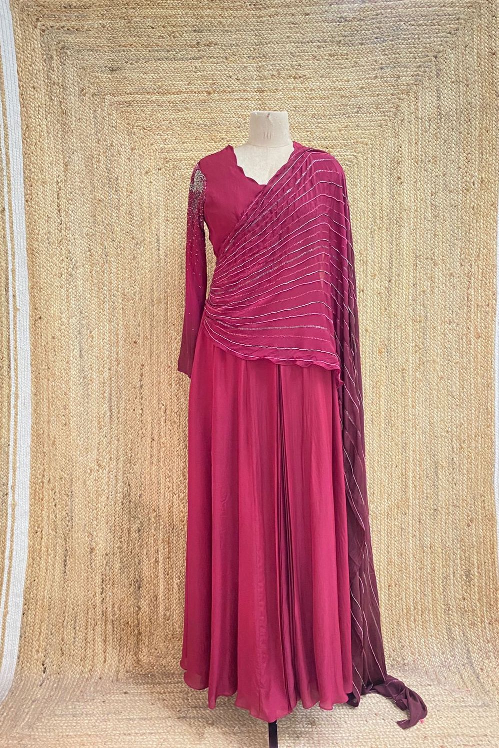 Drape Gown