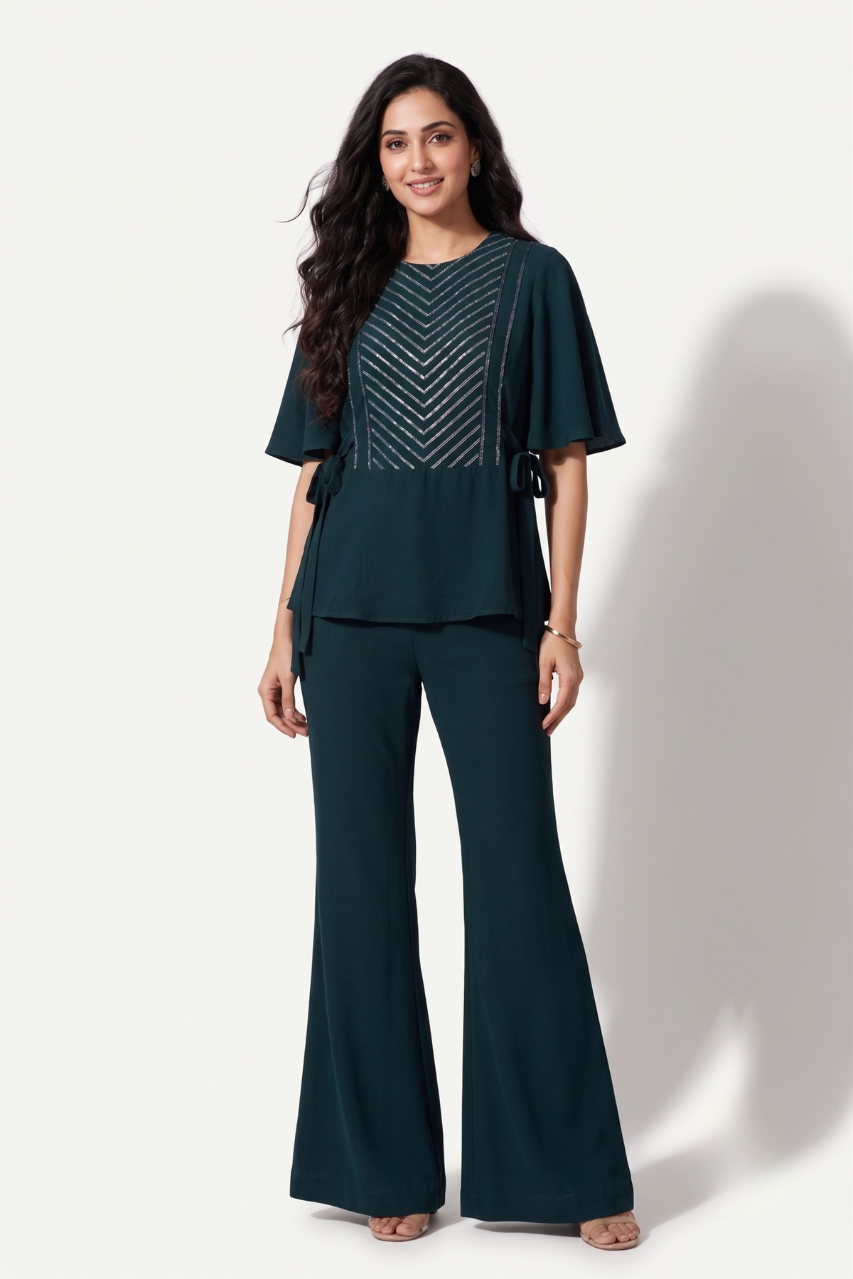 Alia Co-ord Set with metal strips