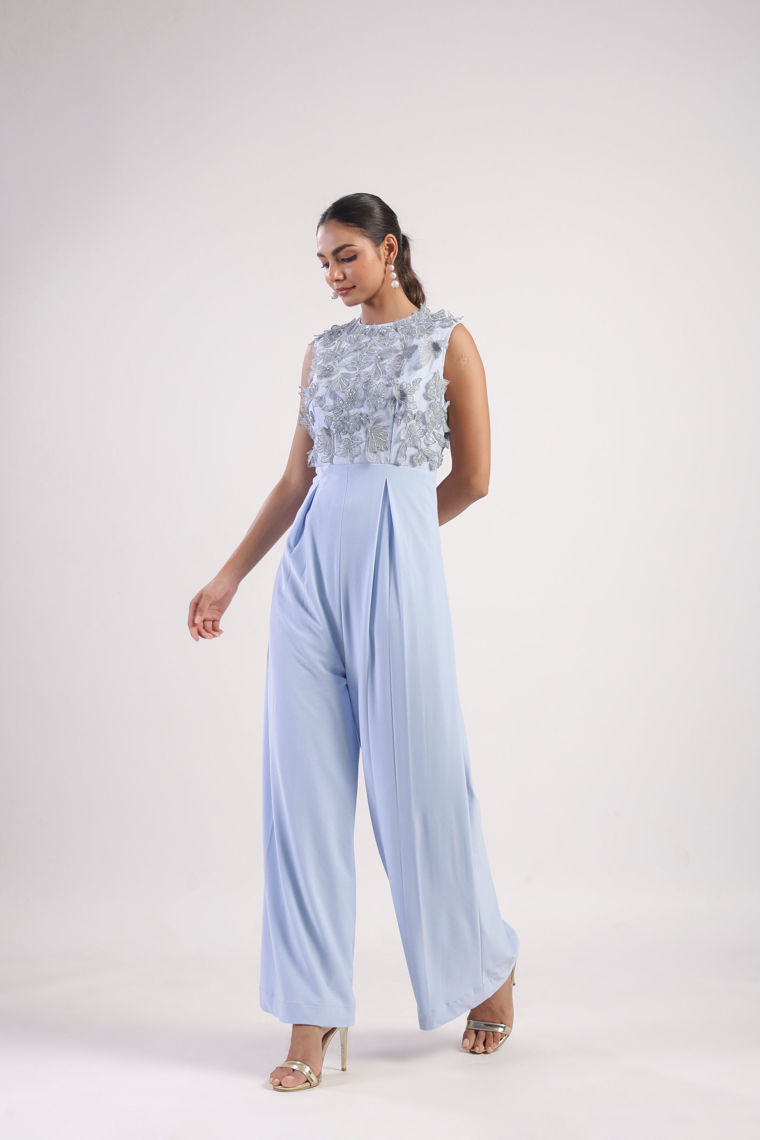 applique jumpsuit