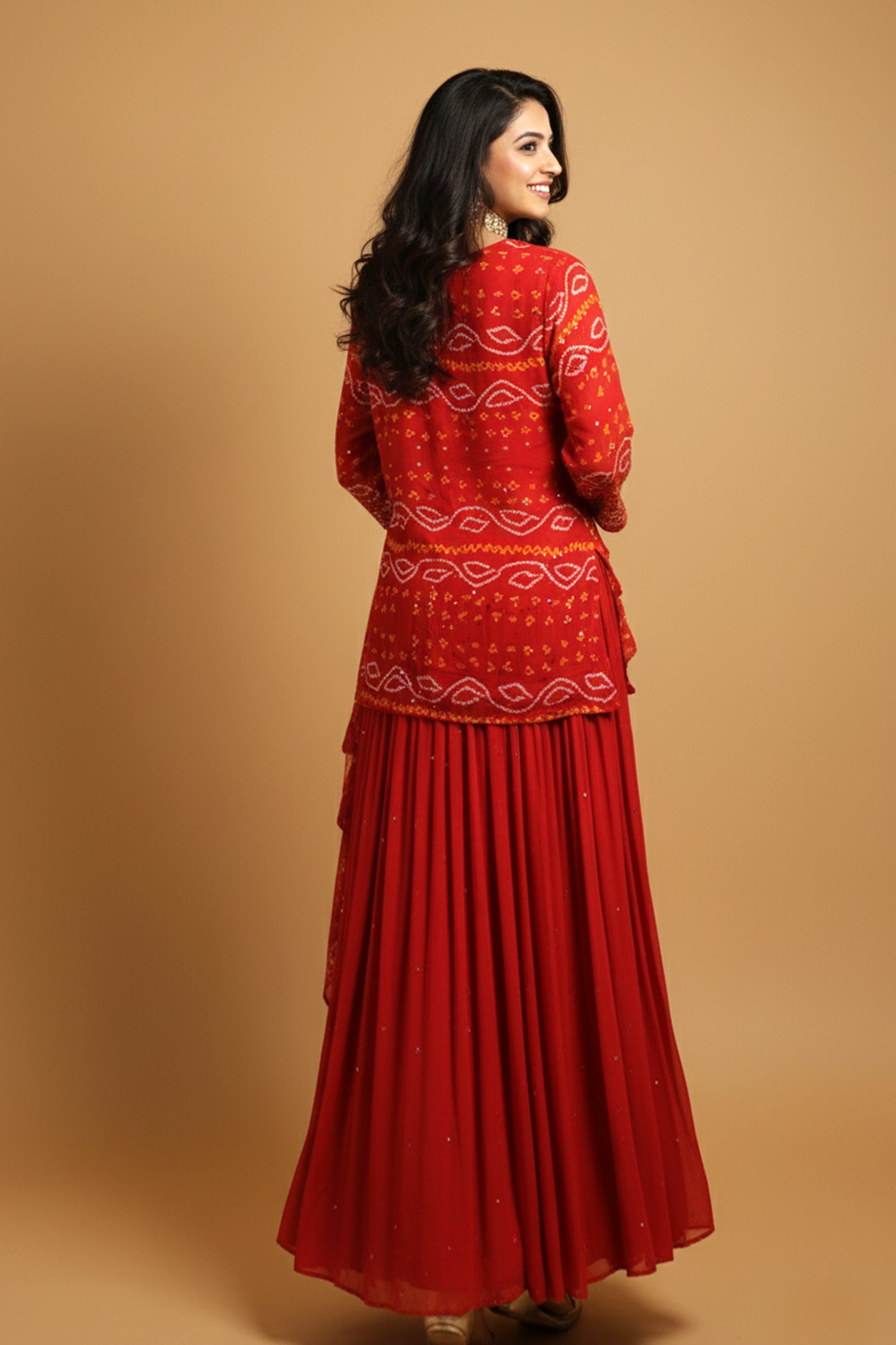 Alia with Skirt