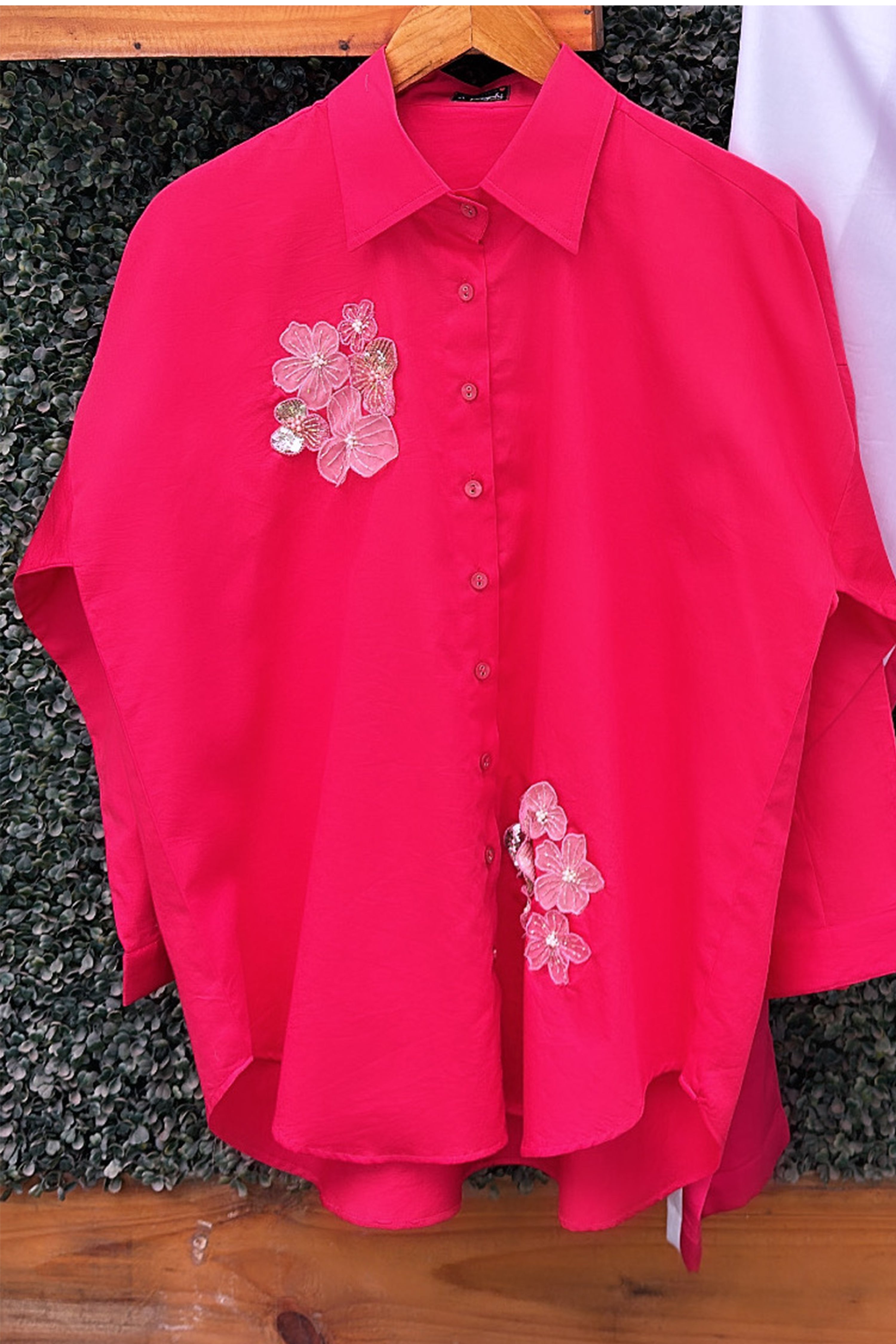 Applique Flower shirt