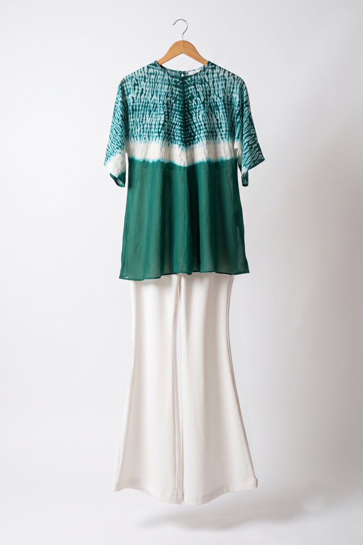 Shibbori Colour Block Co-ord Set
