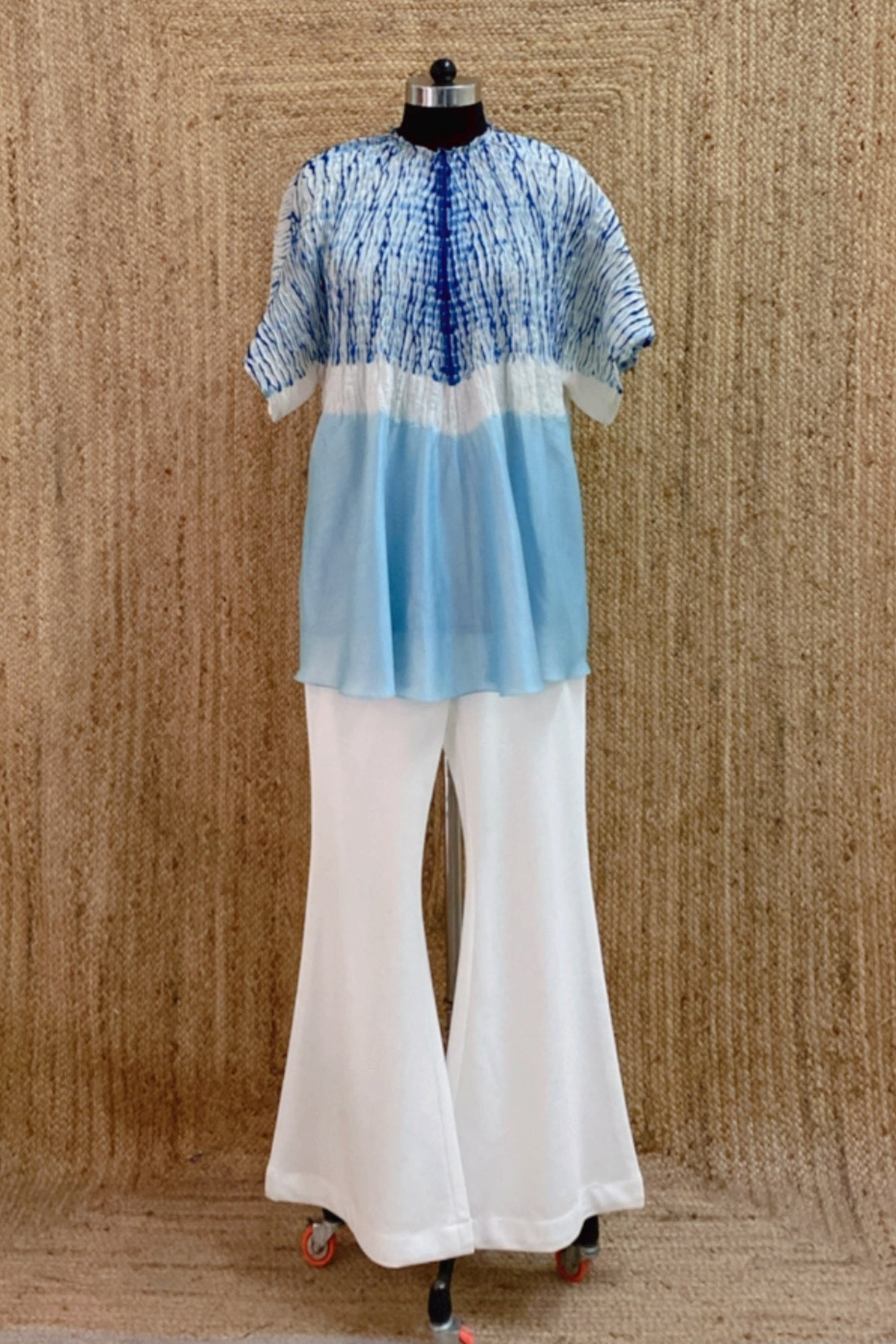 Shibbori Colour Block Co-ord Set