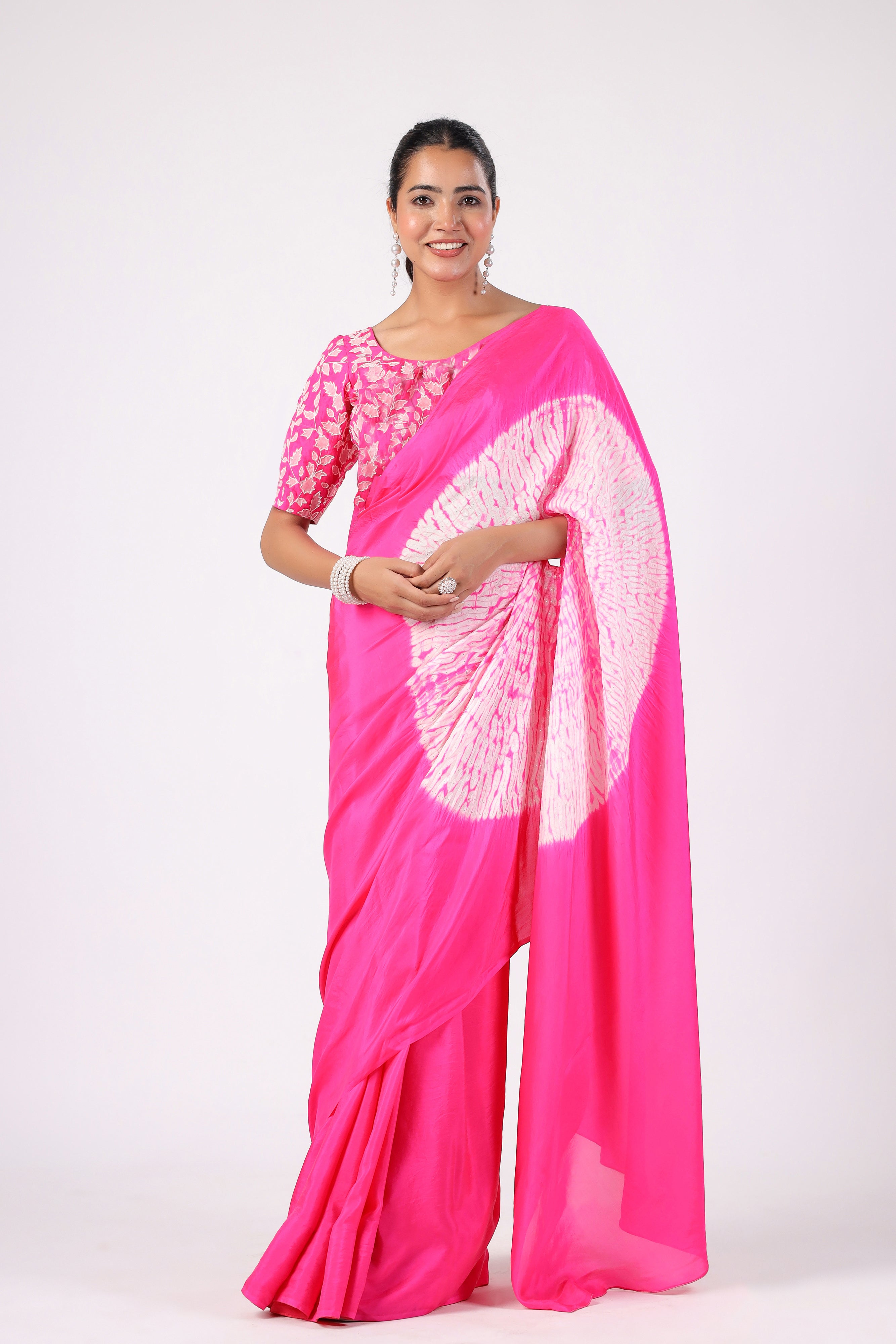 Shibbori Saree