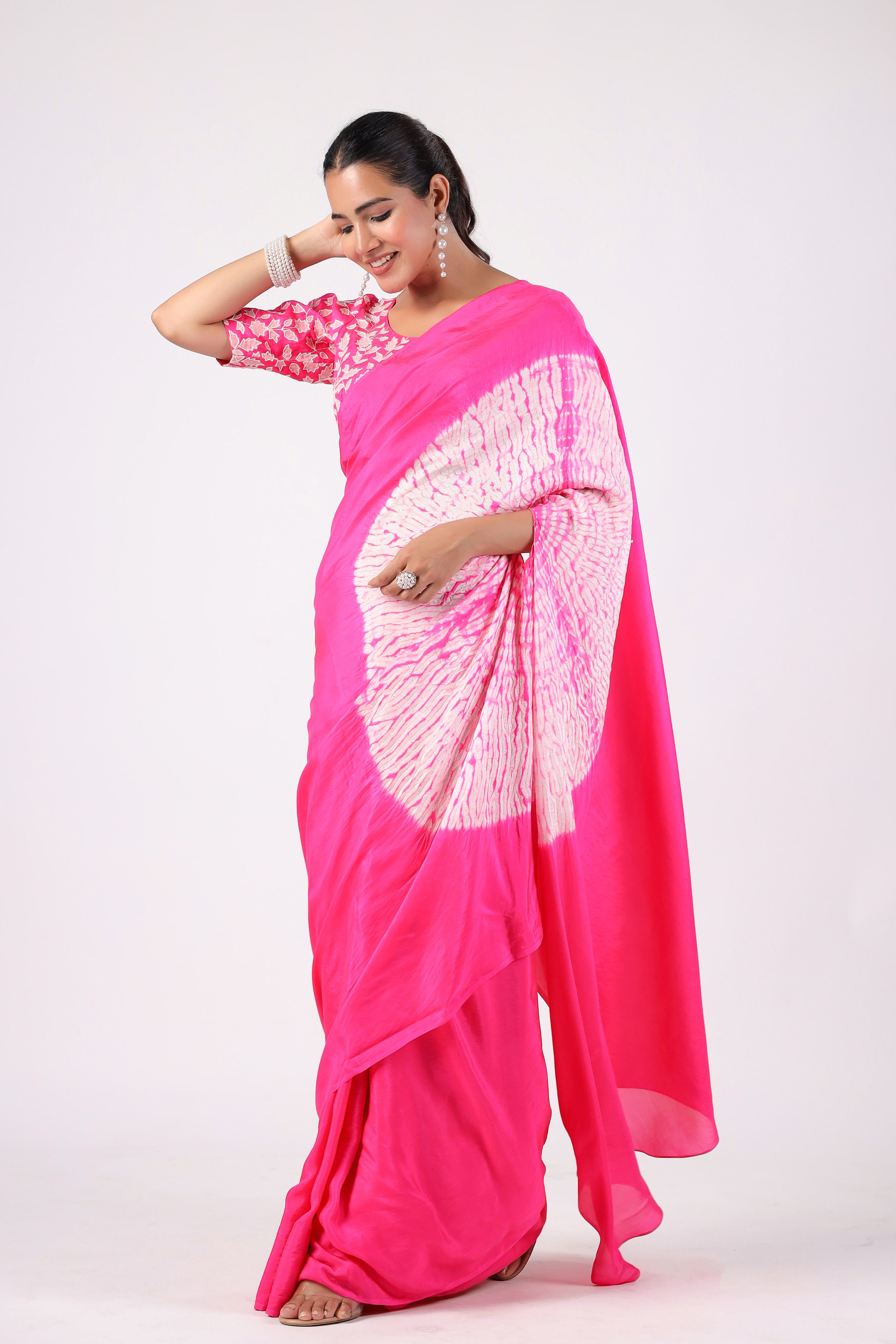 Shibbori Saree