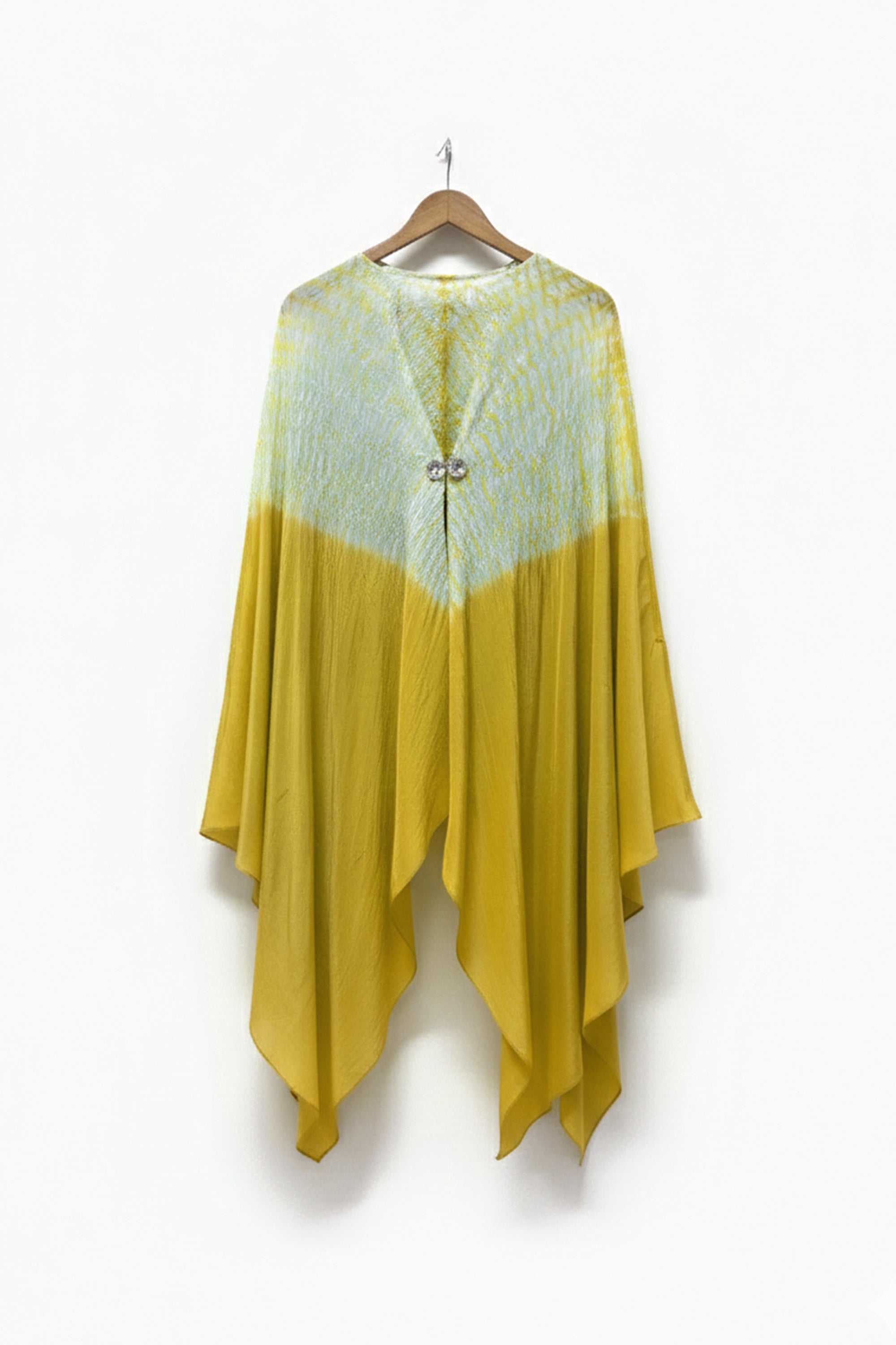 Shibbori waist panel top