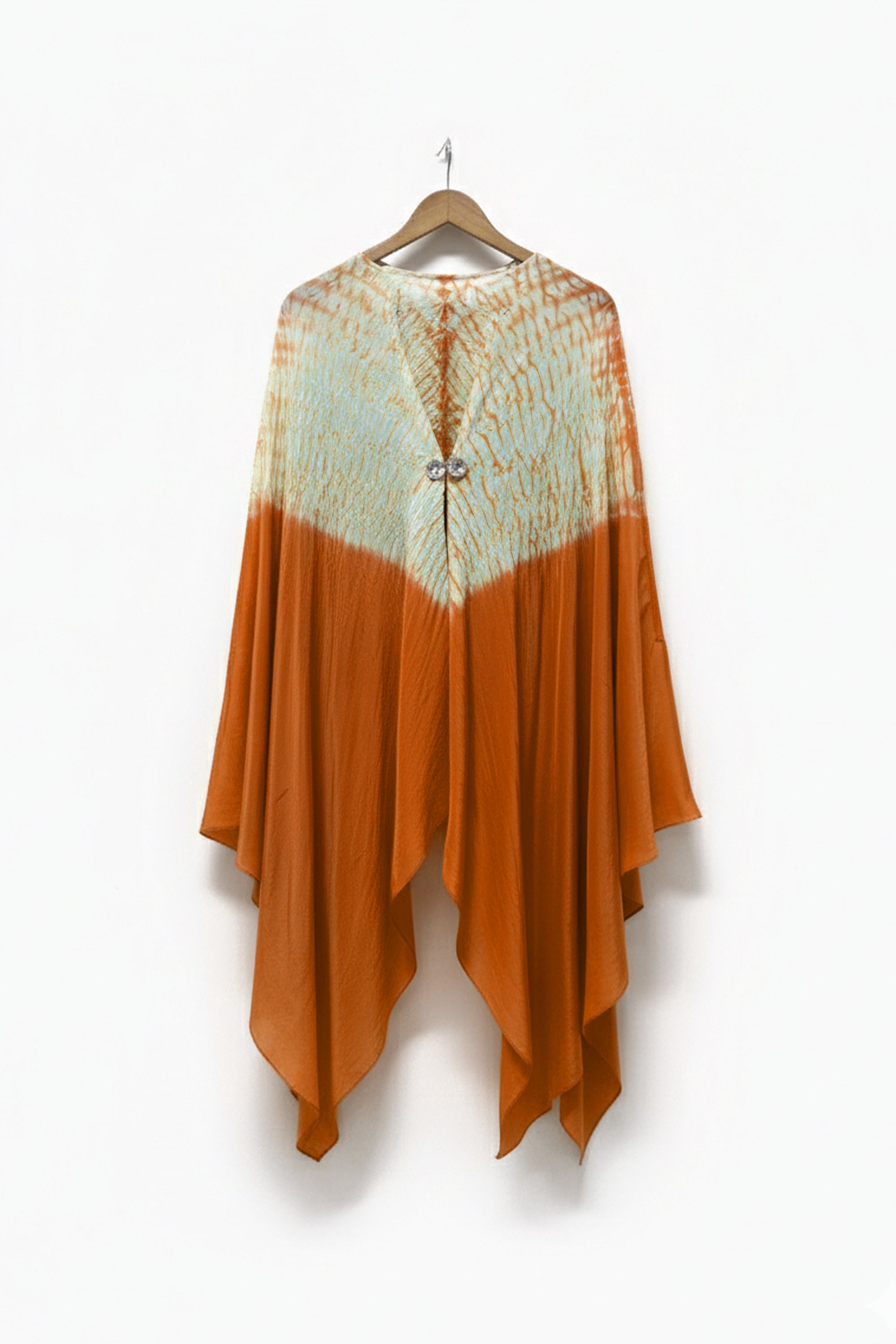 Shibbori waist panel top