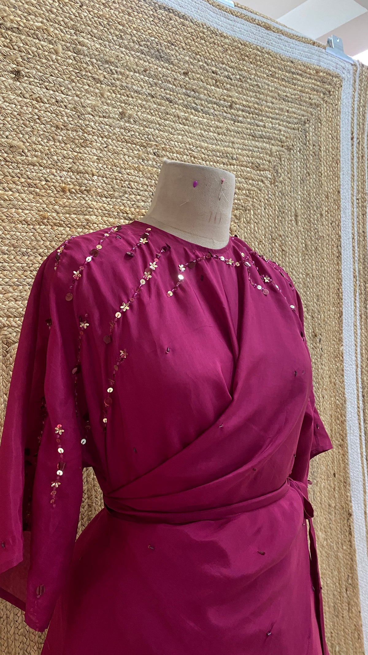 Wrap top with sharara